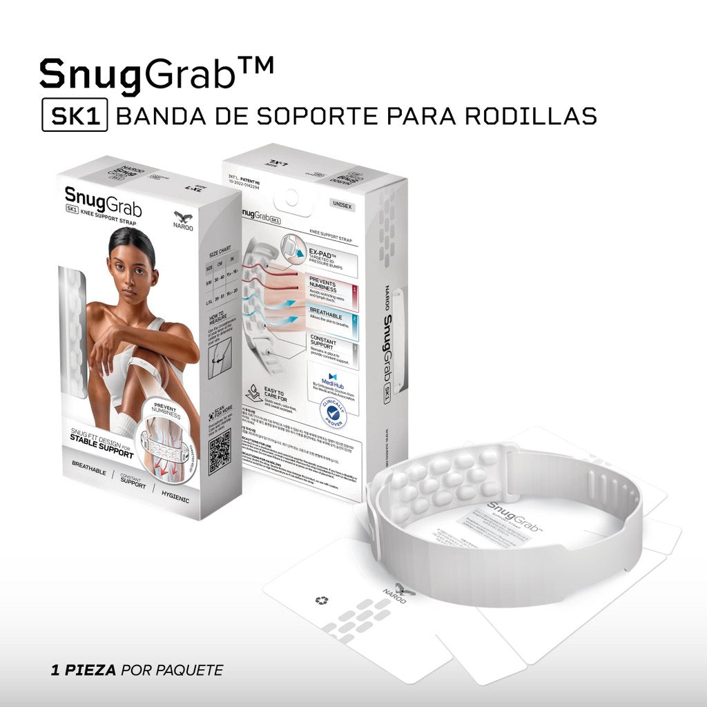 SNUGGRAB SK1 - Banda de soporte para rodilla