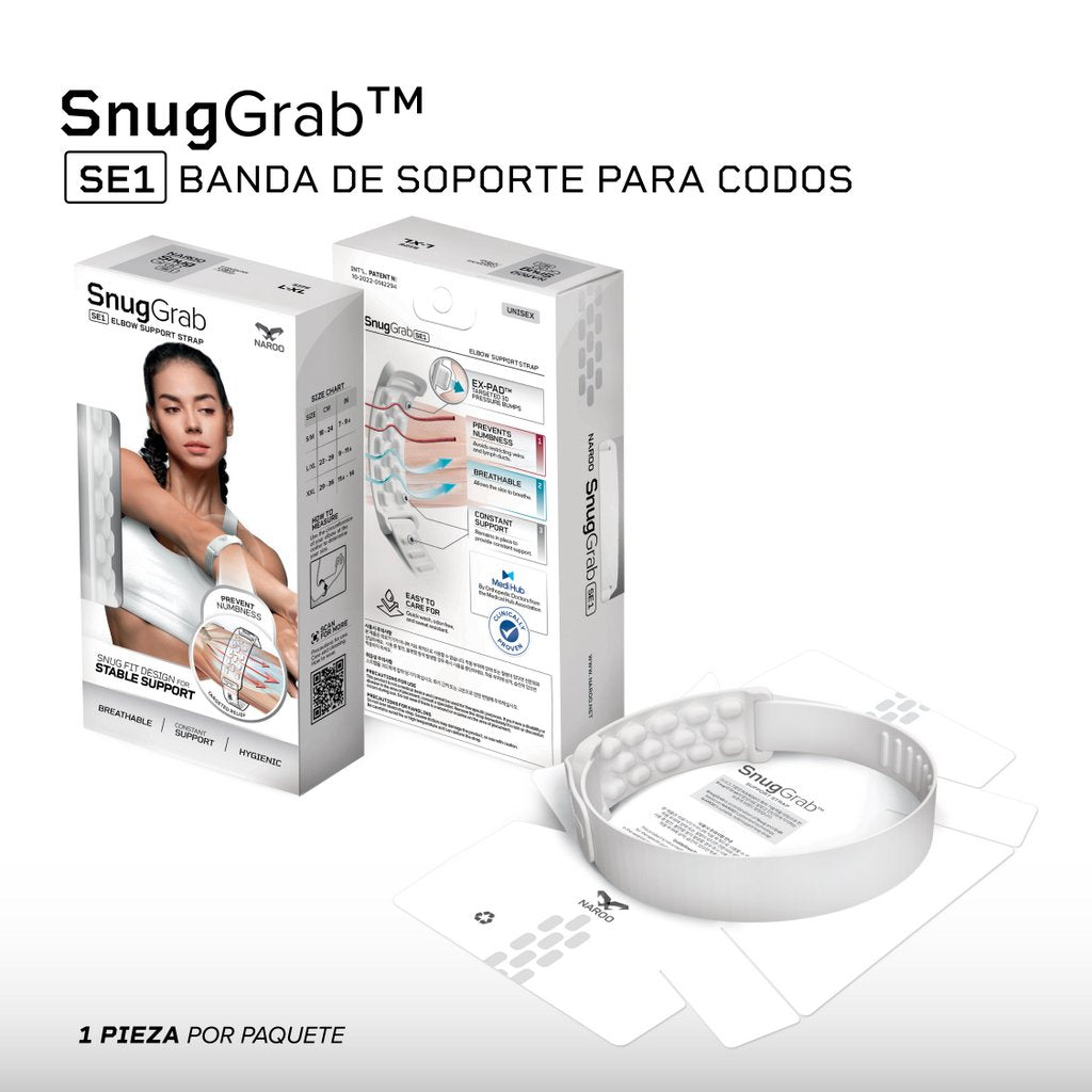SNUGGRAB SE1 – Banda de soporte para codo