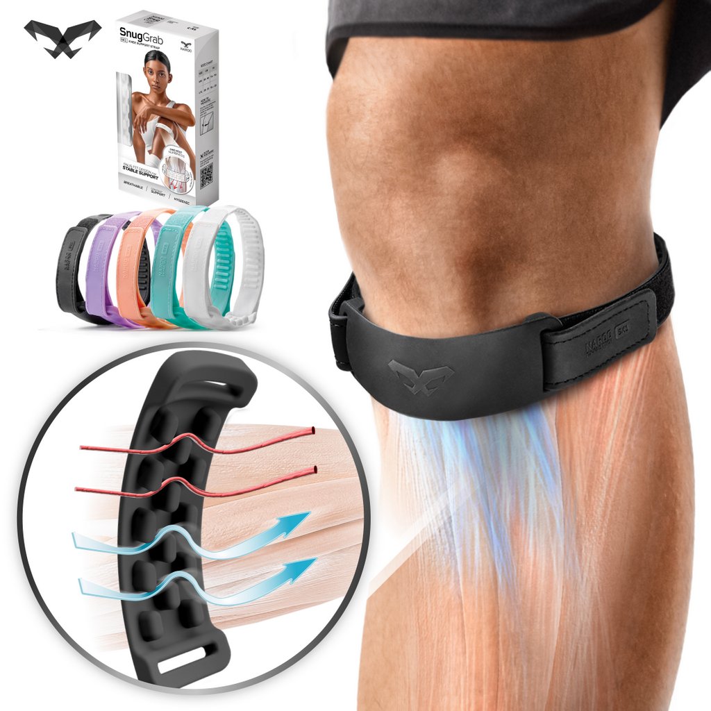 SNUGGRAB SK1 - Banda de soporte para rodilla