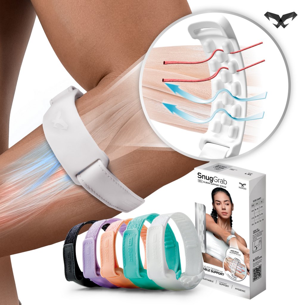 SNUGGRAB SE1 – Banda de soporte para codo